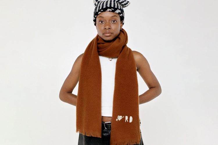 Acne Studios Launches Scarf Personalization Service