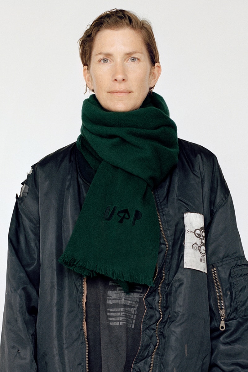 acne studios scarf personalization ronan mckenzie portraits editorial details information