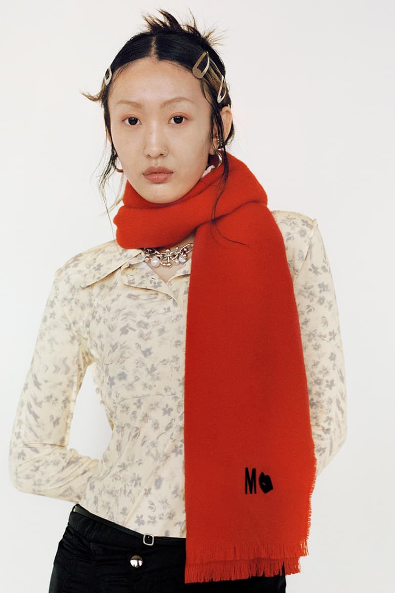 acne studios scarf personalization ronan mckenzie portraits editorial details information