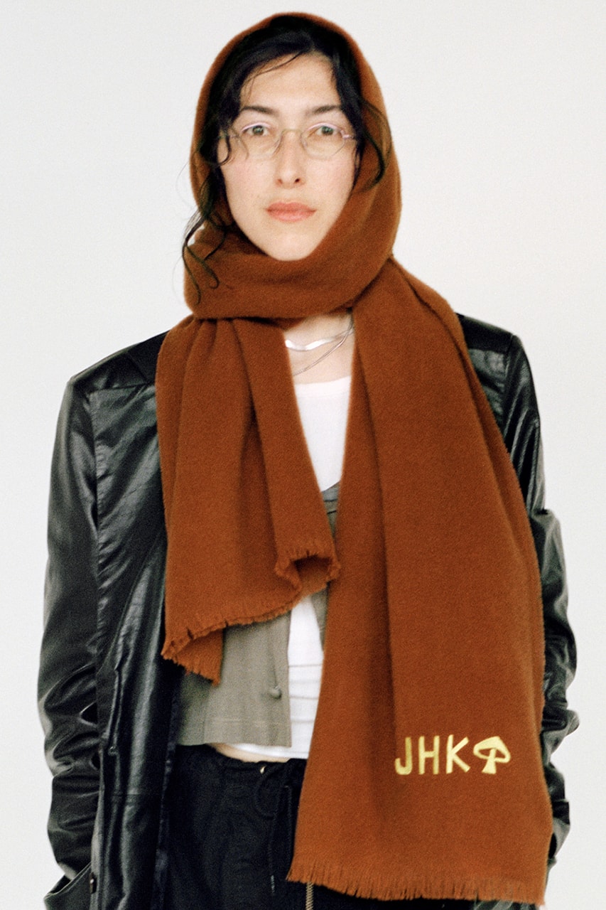 acne studios scarf personalization ronan mckenzie portraits editorial details information