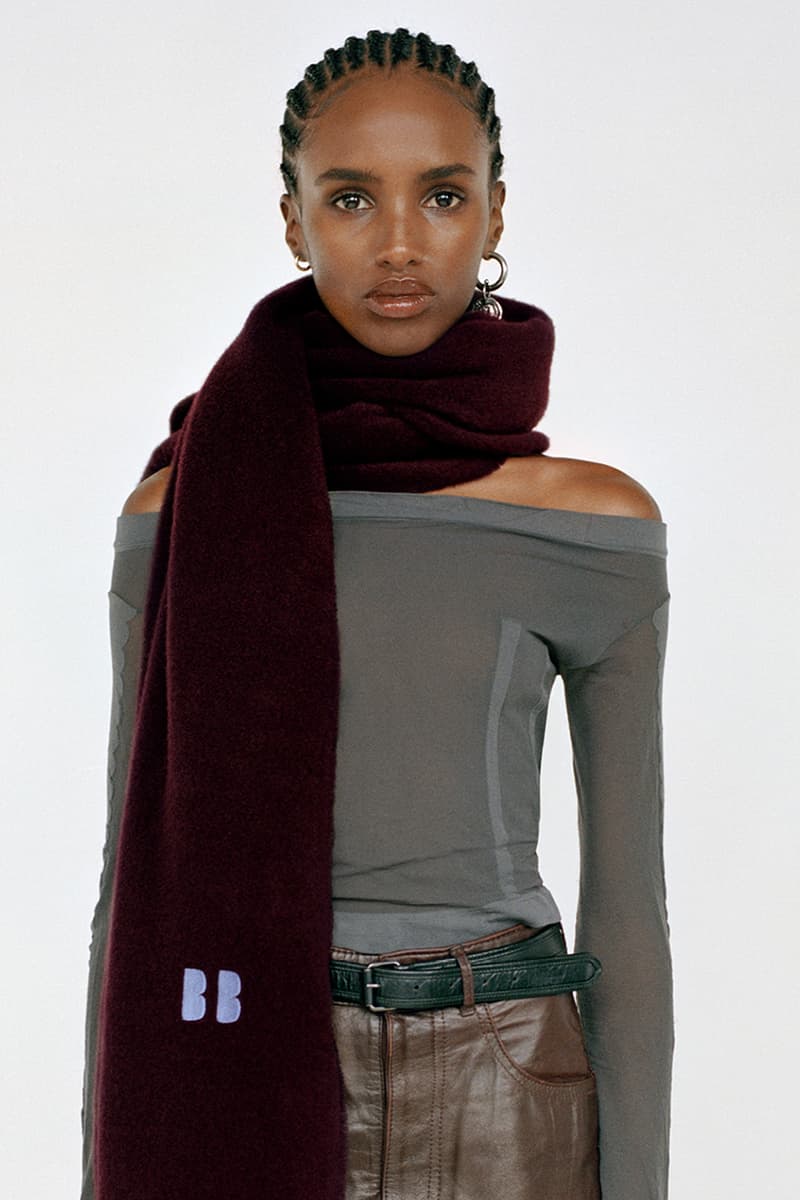 acne studios scarf personalization ronan mckenzie portraits editorial details information