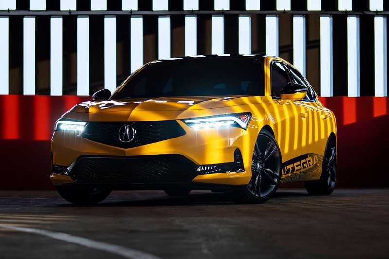 Acura 2023 Integra First Look DC2 Honda JDM RSX Indy Yellow Phoenix Yellow sports cars automotive 