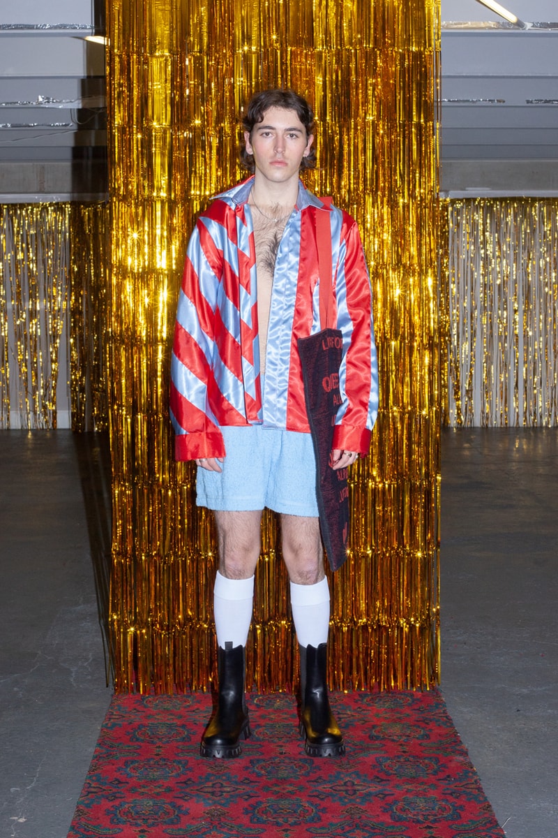 Adam Jones Fall/Winter 2021 Collection Camp Kitschy Cultural References Lookbook Emerging Designer