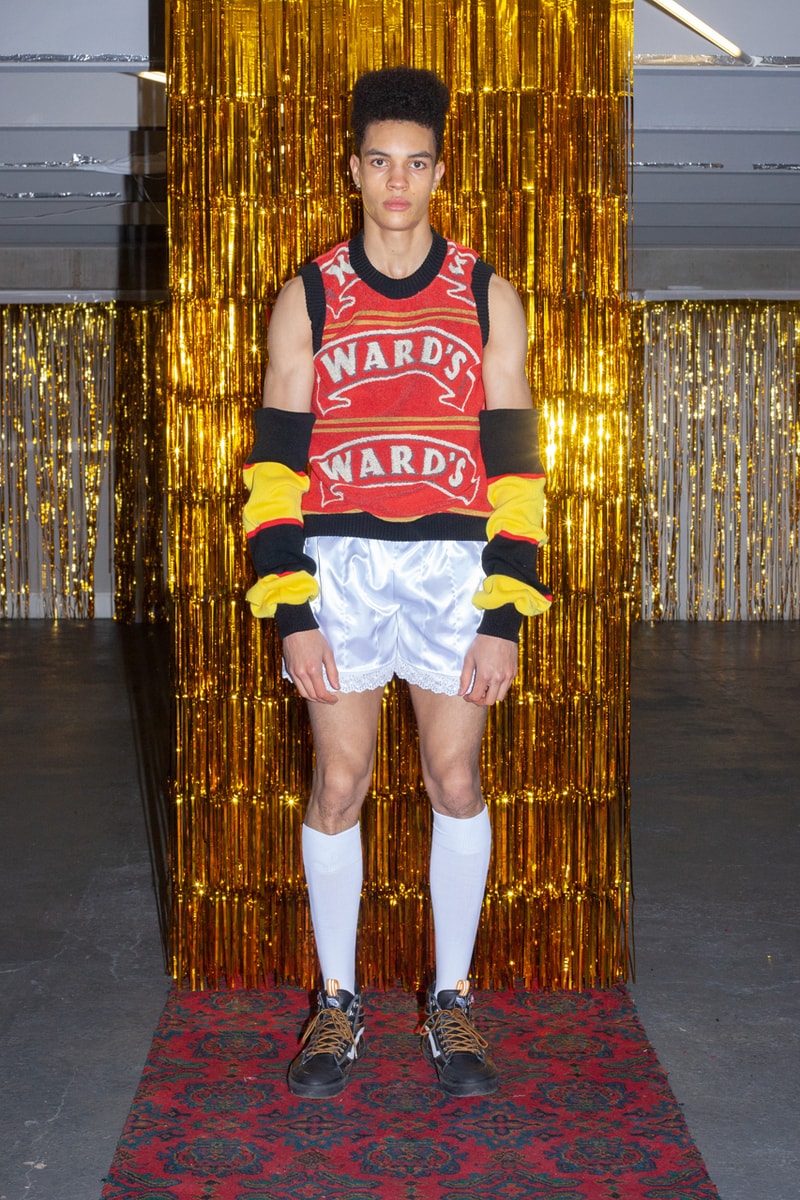 Adam Jones Fall/Winter 2021 Collection Camp Kitschy Cultural References Lookbook Emerging Designer