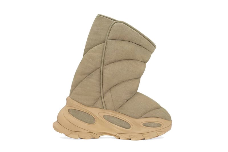 adidas "Khaki" adidas Yeezy NSTLD Boot Release Date footwear kanye west insulated boot puff tan khaki