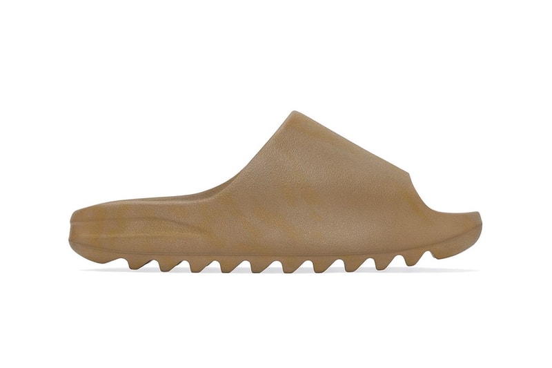adidas YEEZY SLIDE Ochre Release Date footwear slide flip flop EVA foam yellow 