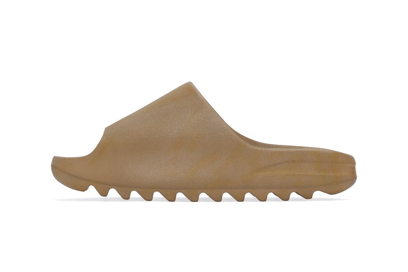 adidas YEEZY SLIDE Ochre Release Date footwear slide flip flop EVA foam yellow 
