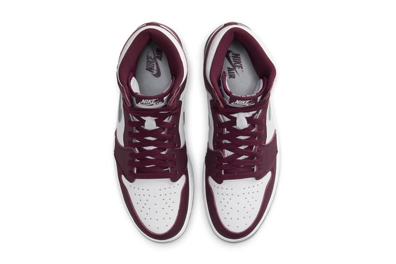 air jordan 1 retro high og bordeaux  555088 611 release date info store list buying guide photos price 