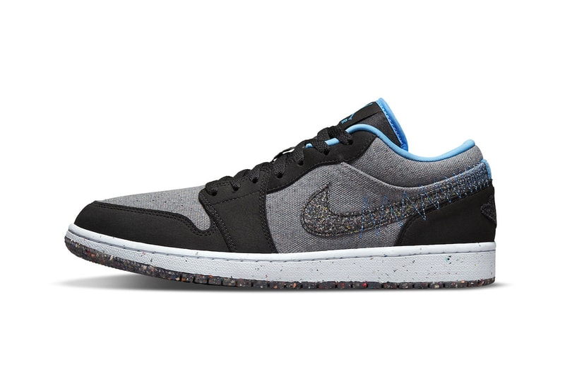Air Jordan 1 Low Crater Surfaces in New Grey Colorway swoosh nike air jordan michael jordan DM4657-004