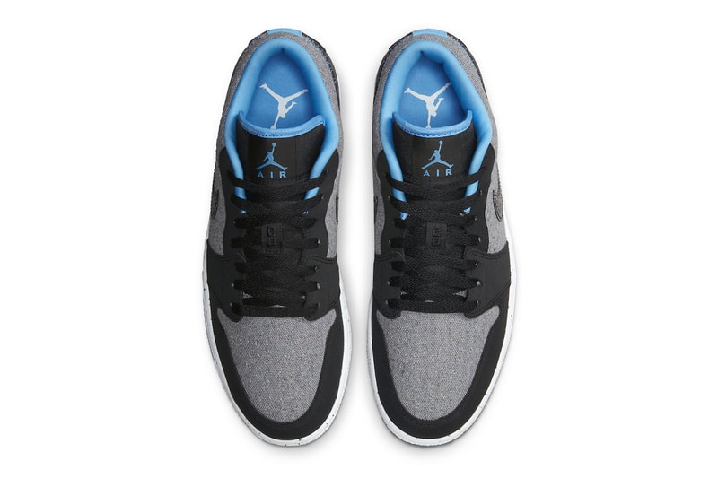 Air Jordan 1 Low Crater Surfaces in New Grey Colorway swoosh nike air jordan michael jordan DM4657-004