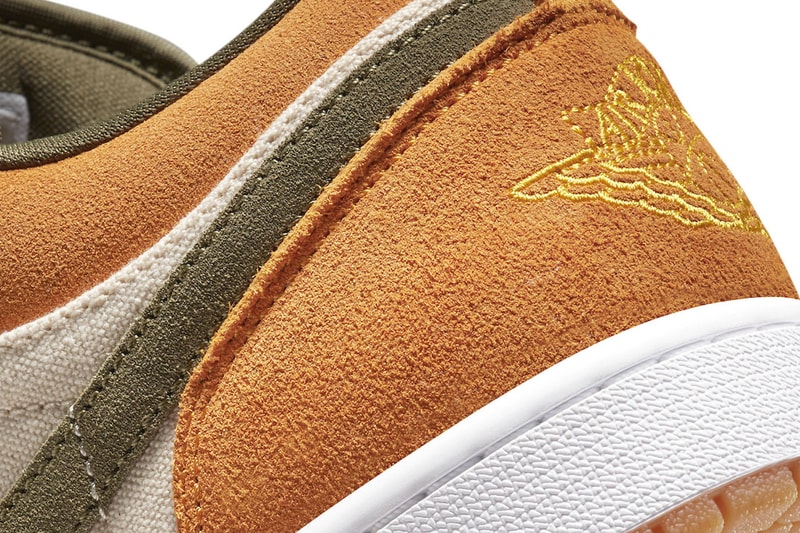 Air Jordan 1 Low DH6931-102 Orange/Olive Release 2021 Jordan Brand