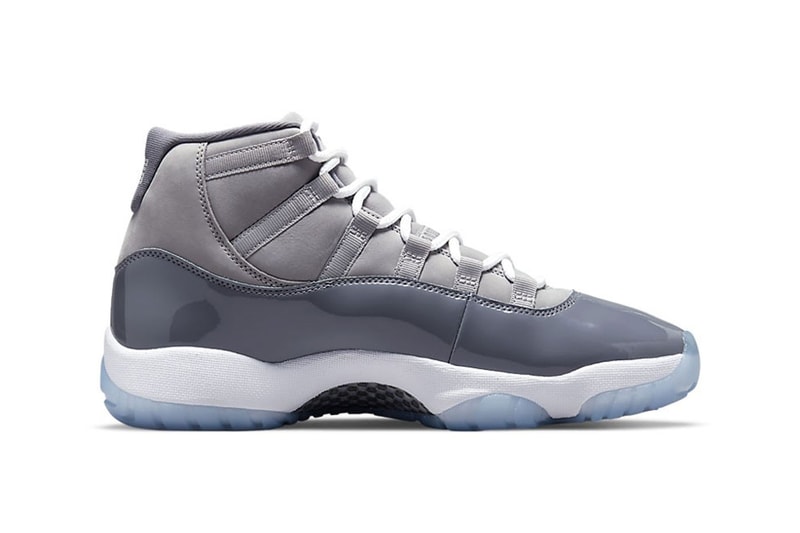 Official Look at the Air Jordan 11 “Cool Grey” Footwear 