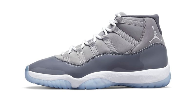 white and gray 11s