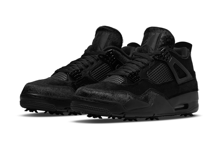 Air Jordan 4 Golf Receives a "Black Cat" Inspired Makeover