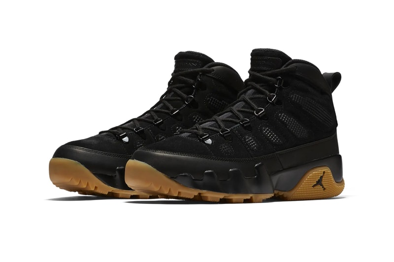 Air Jordan 9 Boot NRG Black Light Gum Release Info Date Buy Price AR4491-025