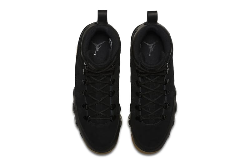 air jordan 9 boot nrg black gum