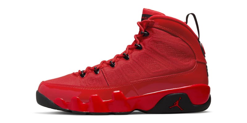 all red jordans for women