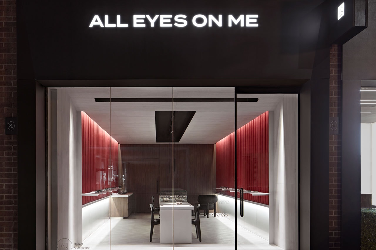 all eyes on me sim bains cartier auction nft luxury eyewear frames toronto yorkville new location 