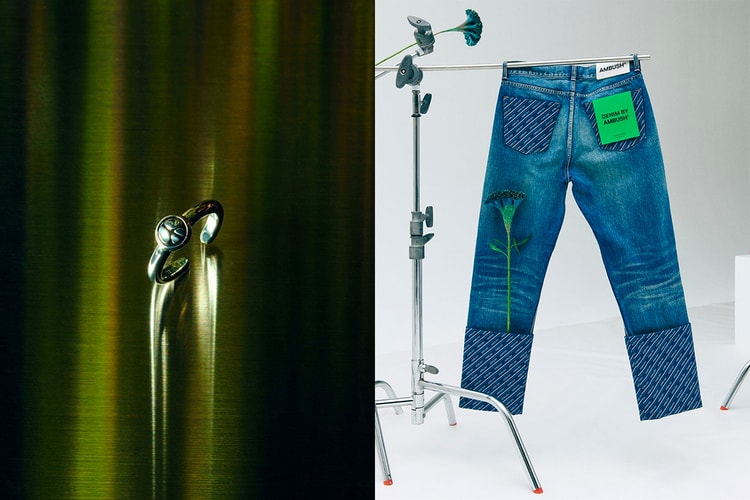 AMBUSH® WORKSHOP Celebrates Second Anniversary With Sustainable Silver and Denim Drop