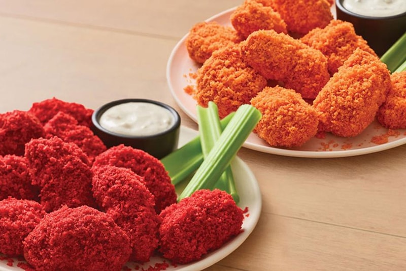 Applebee Cheetos Fried Chicken and Cheese Bites Release food beverage fried food fast food chain Cheetos Wing Sauce Cheetos Flamin’ Hot Wing Sauce