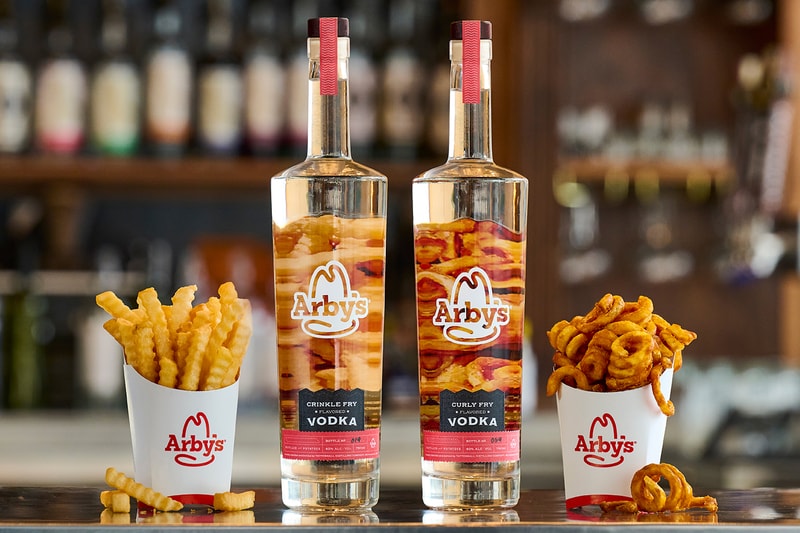 Arby's Limited-Edition Curly Fry Crinkle Fry Vodka Release