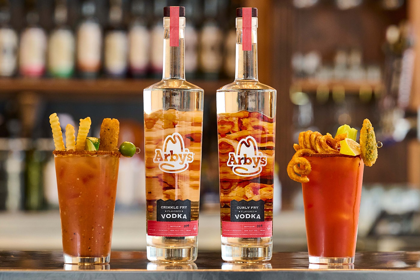 Arby's Limited-Edition Curly Fry Crinkle Fry Vodka Release