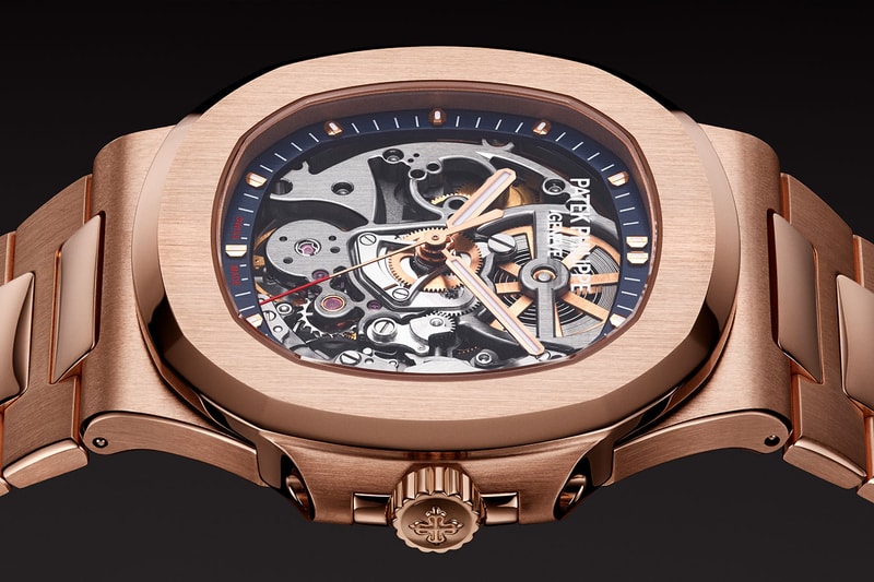 Artisans de Genève The Honey Pearl customized Patek Philippe Nautilus 5711/1R rose gold 