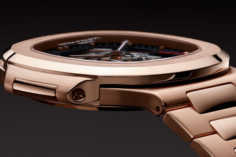 Artisans de Genève The Honey Pearl customized Patek Philippe Nautilus 5711/1R rose gold 