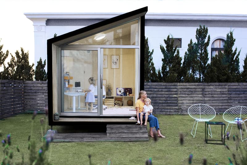 Autonomous Minimalist Work Pod cabins homes work from home design 