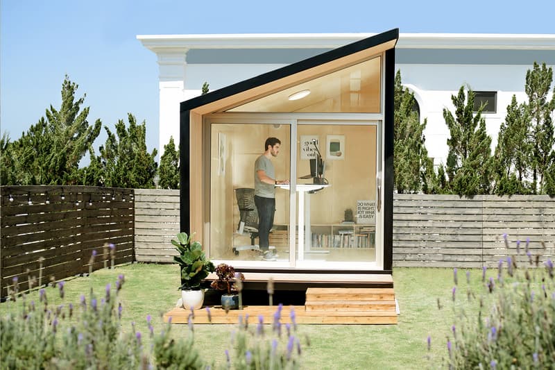 Autonomous Minimalist Work Pod cabins homes work from home design 