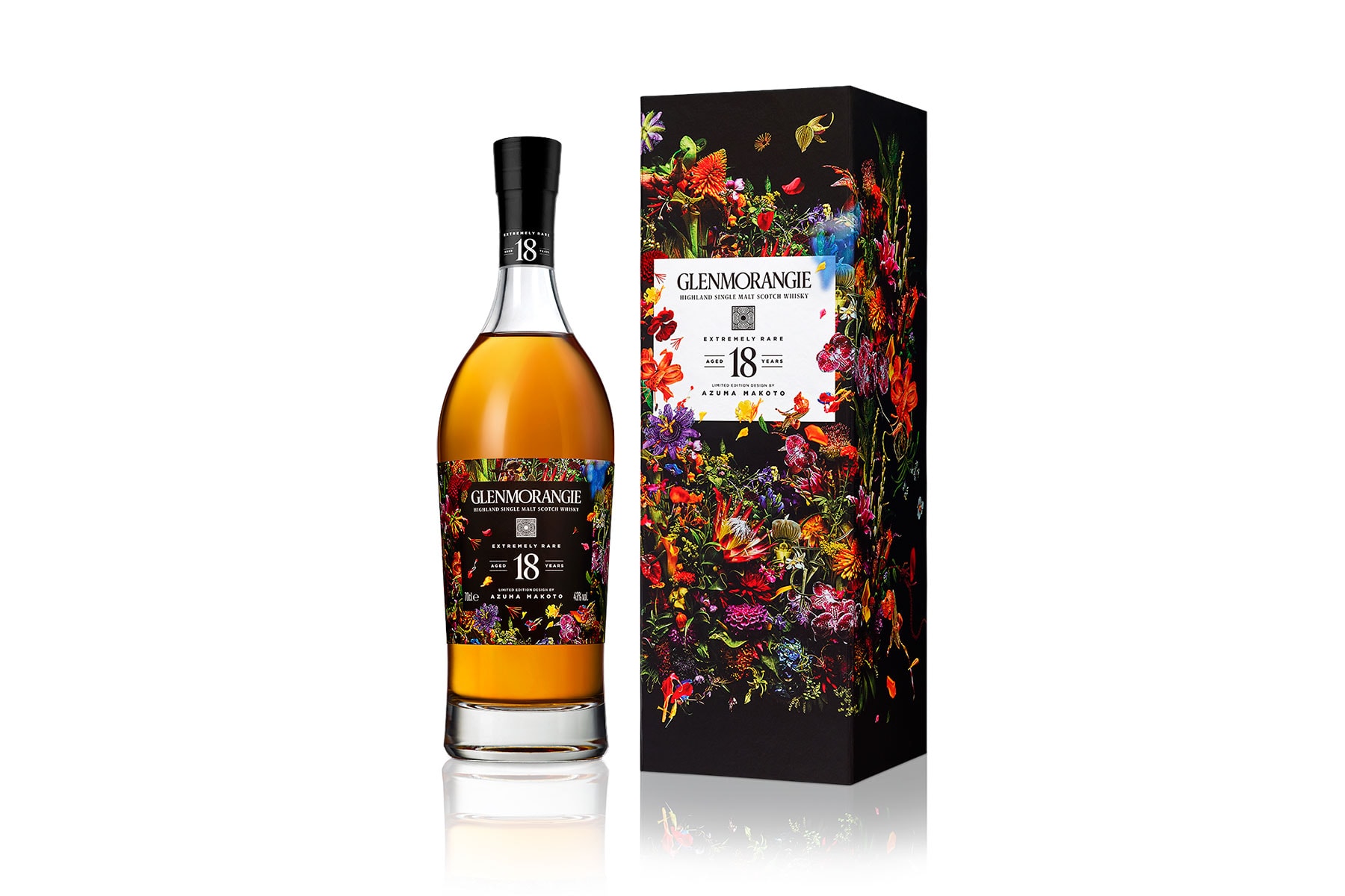 Azuma Makoto Glenmorangie Limited Edition Single Malt whiskey Japan flower bloom whiskey whisky drinks art 