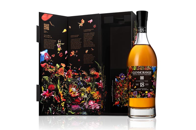 Azuma Makoto Glenmorangie Limited Edition Single Malt whiskey Japan flower bloom whiskey whisky drinks art