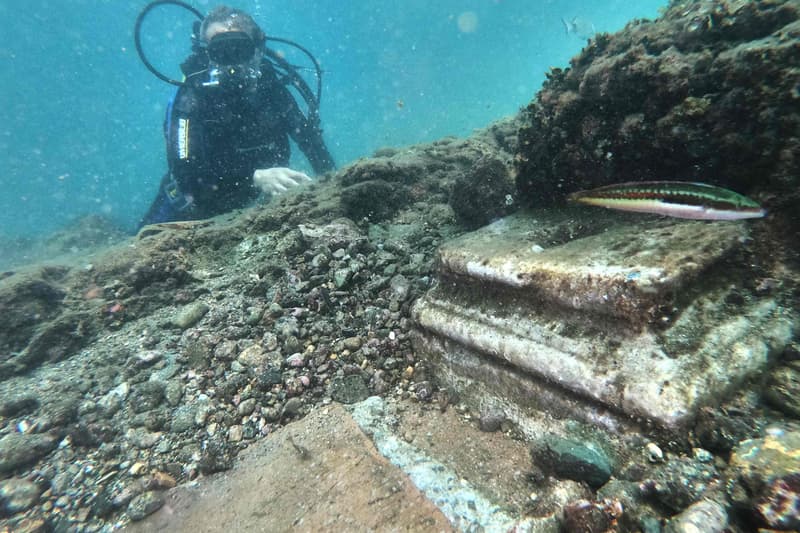 Ancient Roman City Baiae Underwater Archaeological Park