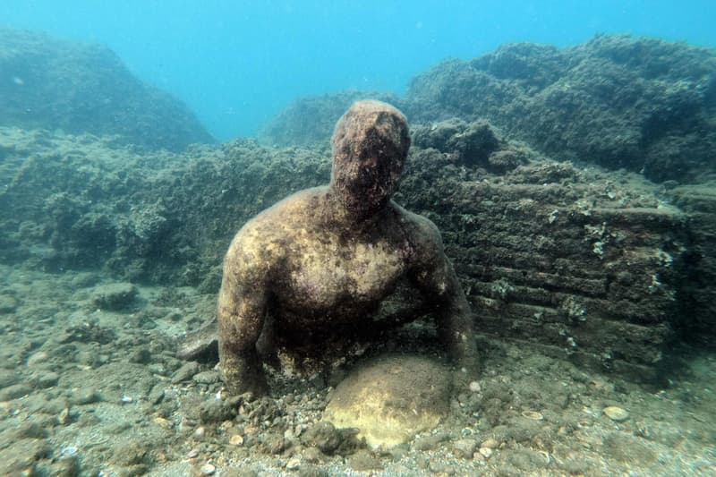 Ancient Roman City Baiae Underwater Archaeological Park