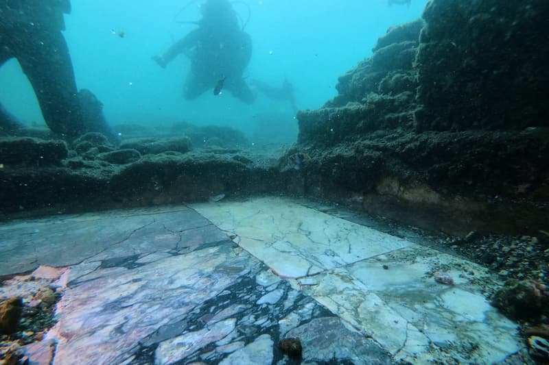 Ancient Roman City Baiae Underwater Archaeological Park