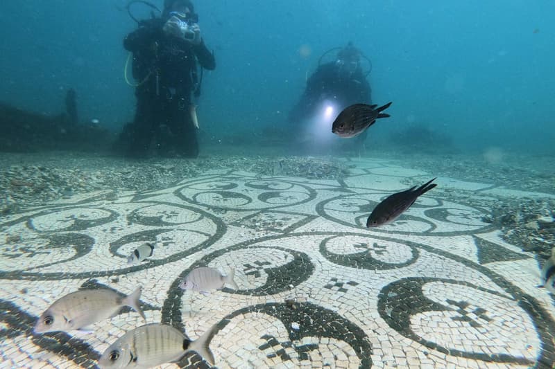 Ancient Roman City Baiae Underwater Archaeological Park