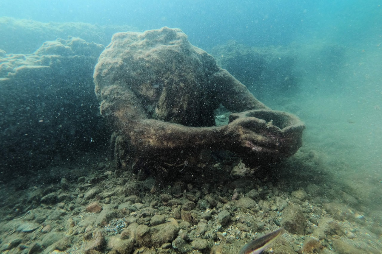 Ancient Roman City Baiae Underwater Archaeological Park