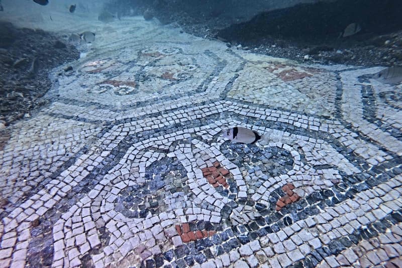 Ancient Roman City Baiae Underwater Archaeological Park