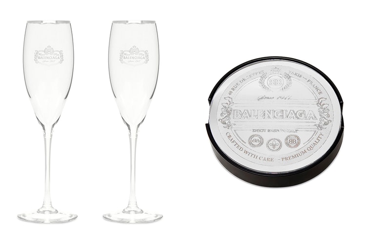 Balenciaga's Champagne Flutes Are Worthy of Only the Finest Bubbles
