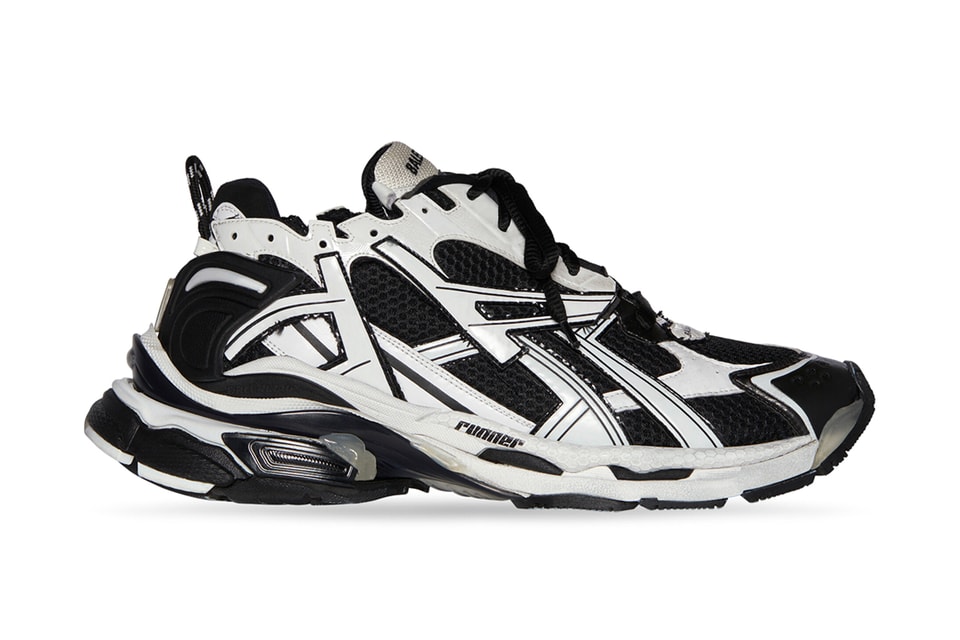 Balenciaga shoes black and white Clearance