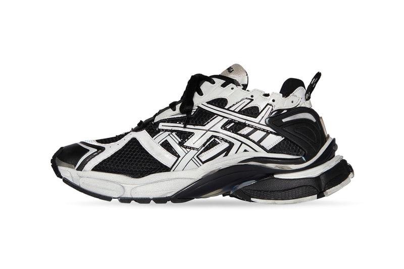 Balenciaga Runner Black White Mesh Fall Winter 2021 Footwear Sneaker Retro Demna Gvasalia Chunky Shoes Designer For Sale Where to Buy Release Information Drop Date