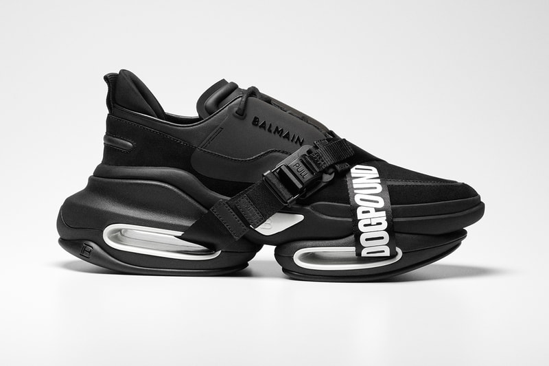 Balmain BBold Dogpound collaboration Olivier Rousteing release info 