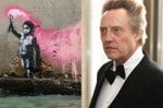 Christopher Walken Intentionally Destroys Genuine Banksy Piece for TV Show