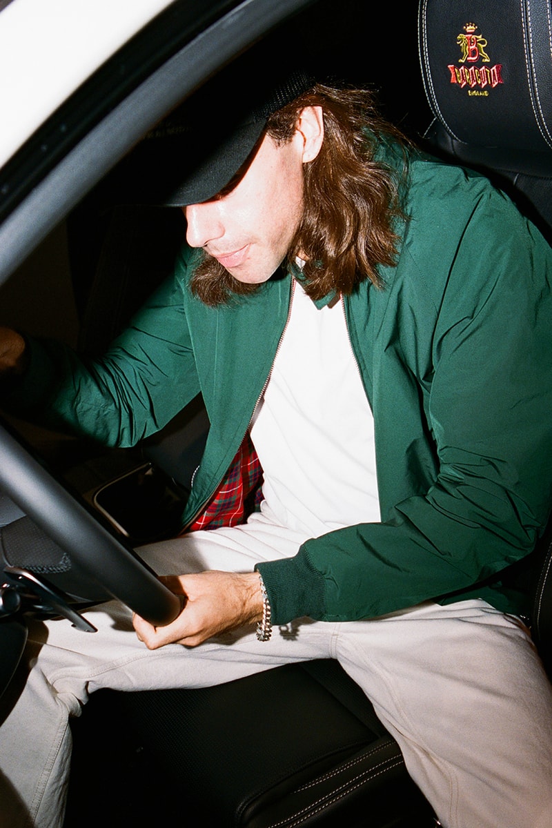 baracuta jaguar e-pace hybrid automotive fashion motor car vehicle samutaro curator digital pioneer europe journey milan fashion week 2022