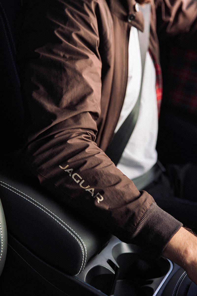 baracuta jaguar e-pace hybrid automotive fashion motor car vehicle samutaro curator digital pioneer europe journey milan fashion week 2022