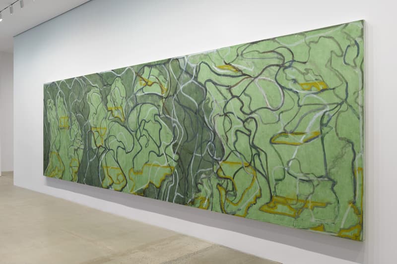 Brice Marden "These paintings are of themselves" Gagosian