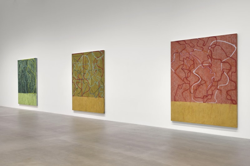 Brice Marden "These paintings are of themselves" Gagosian