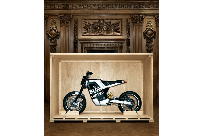 Burberry Unveils Collaborative Concept-E RS Motorcycle With DAB Motors