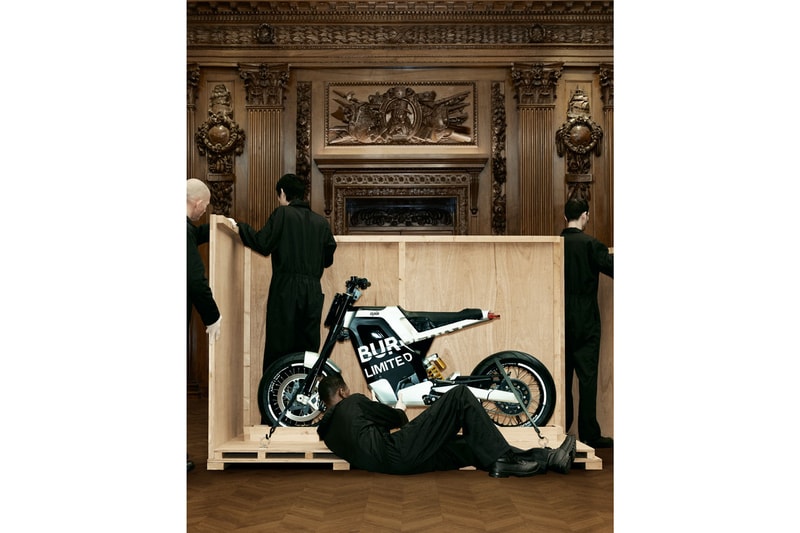 Burberry Unveils Collaborative Concept-E RS Motorcycle With DAB Motors