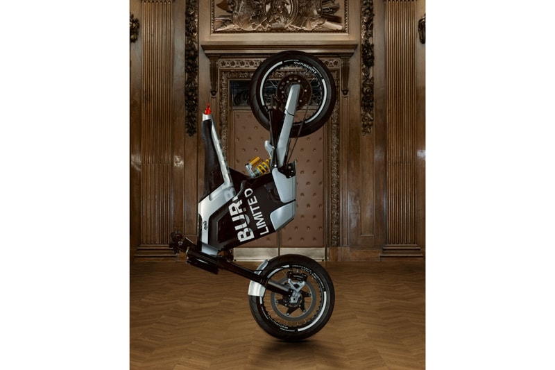 Burberry Unveils Collaborative Concept-E RS Motorcycle With DAB Motors